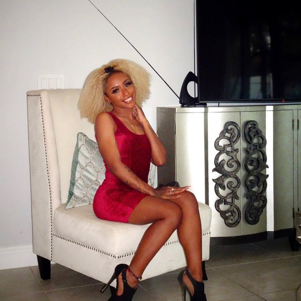 Red dress